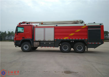 29 van het de Luchthavenvliegtuig van de Ton6x6 Aandrijving ARFF de Brandvrachtwagen met Vouwbare Reddingsboom