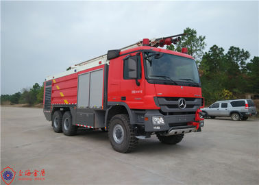 Van de de aandrijvingsluchthaven van Benz Chassis 6x6 Snel de Interventievoertuig met Zes Zetels