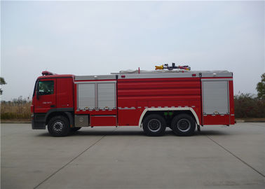265KW 6x4 die het Commerciële Water van Brandvrachtwagens en de Brandvrachtwagen drijven van de Schuimtanker