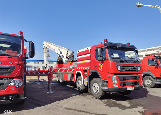 42600kg volledige Massa 60M Aerial Ladder Truck, de Stijl van M Cab H Brandbestrijdingsvoertuigen